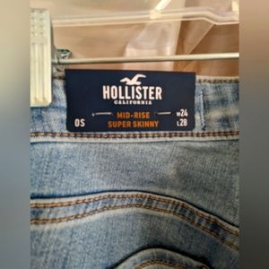 Holister ripped skinny jeansp